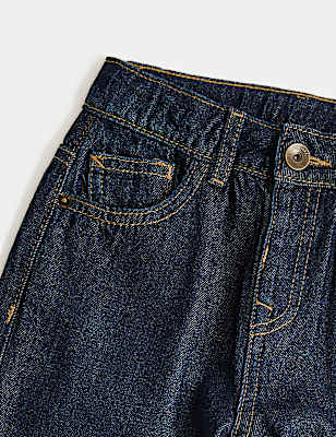 Turn Up Denim Jeans (2-8 Yrs)