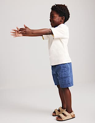 Cotton Rich Cargo Shorts (2-8 Yrs)