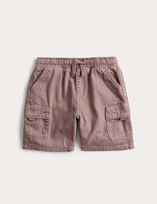 Cotton Rich Cargo Shorts (2-8 Yrs)