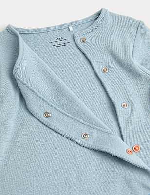 4 Piece Cotton Rich Puppy Print Starter Set (7lbs-9 Mths)