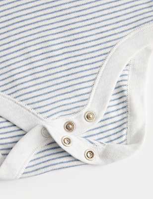 7pk Cotton Rich Bodysuits (0-3 Yrs)