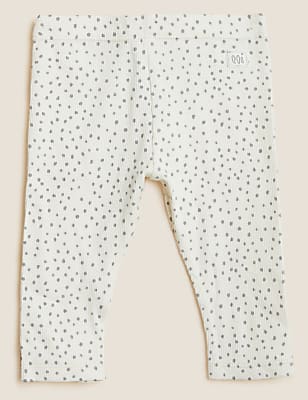 Cotton Rich Spot Leggings