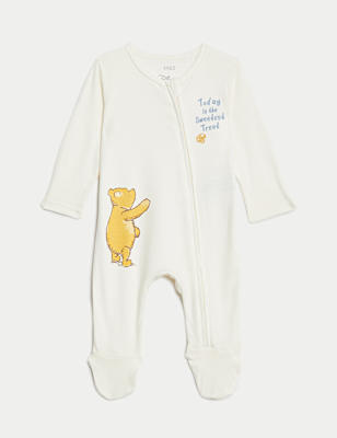 2pk Winnie The Pooh&trade; Sleepsuits (7lbs - 3 Yrs)