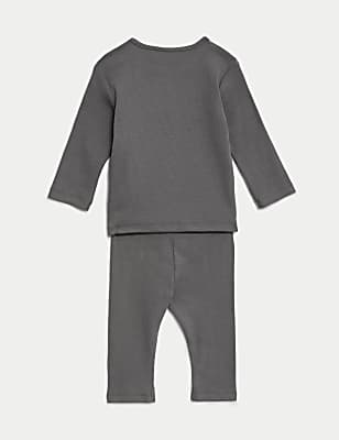 2pc Cotton Rich Elephant Outfit (0-1 Yrs)