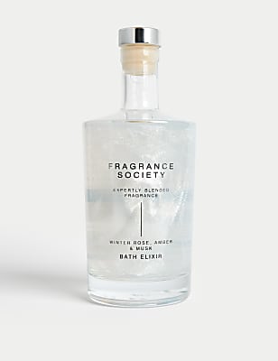 Winter Rose, Amber & Musk Bath Elixir 485ml