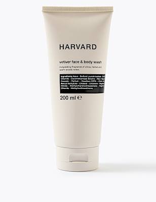 Vetiver Face & Body Wash 200ml