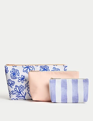Large Wash Bag Trio