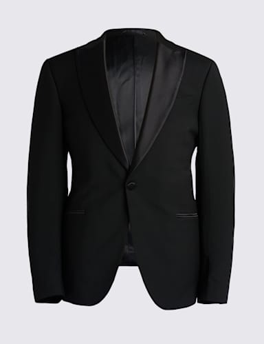 Slim Fit Tuxedo Jacket.