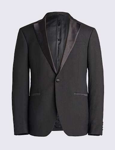 Slim Fit Tuxedo Jacket.