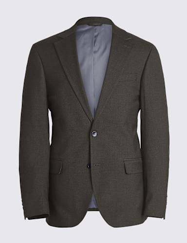 Tailored Fit Stretch Suit Jacket.