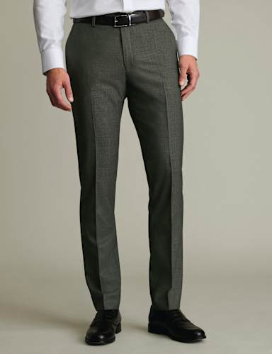 Ultimate Slim Fit Pure Wool Trousers.