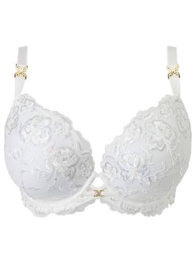 Floral Lace Wired Full Cup Bra (A-G).
