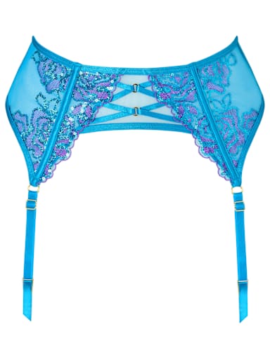 Sequin Embroidery Waspie Suspender.
