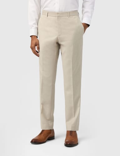 Slim Fit Wool Rich Performance Trousers.