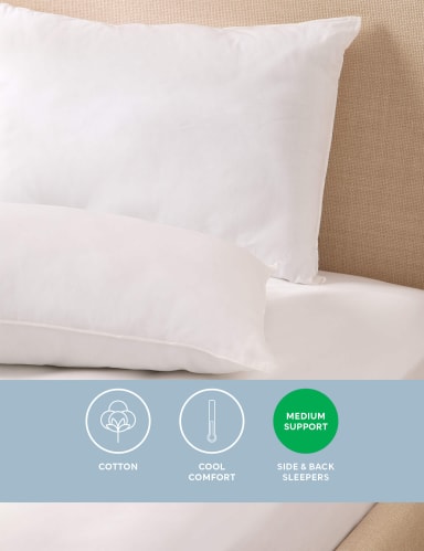 2pk Comfortably Cool Pillow Protectors M S Collection M S