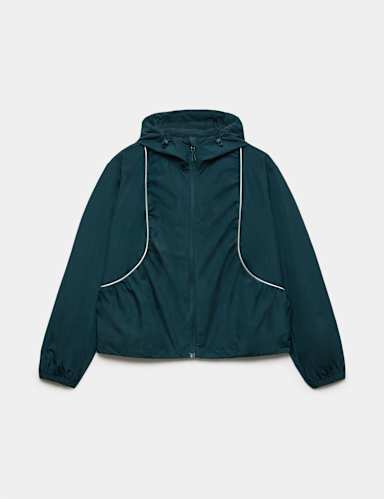 Stormwear Lightweight Metallic Hooded Jacket.