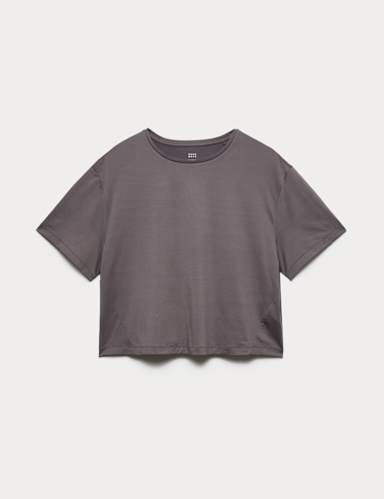 Essential Round Neck Boxy T-Shirt.