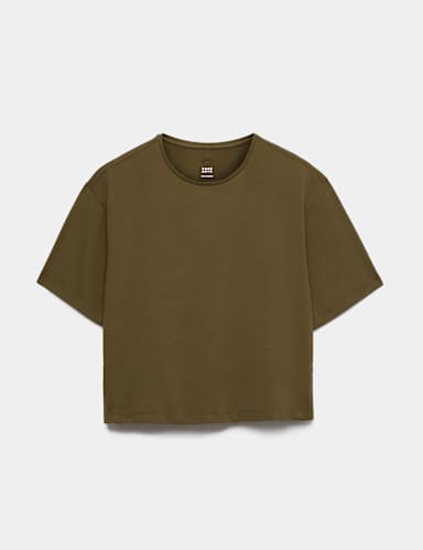 Essential Round Neck Boxy T-Shirt.