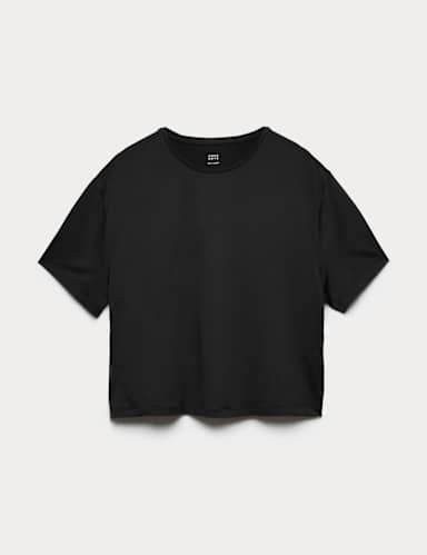 Essential Round Neck Boxy T-Shirt.