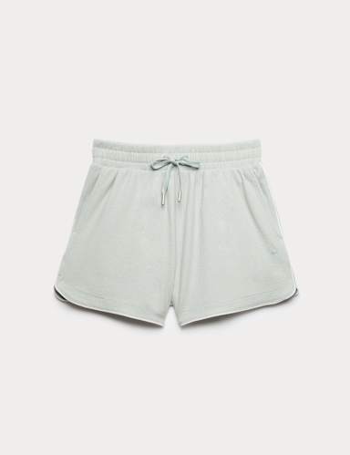 Supersoft Brushed Rib Relaxed Shorts.