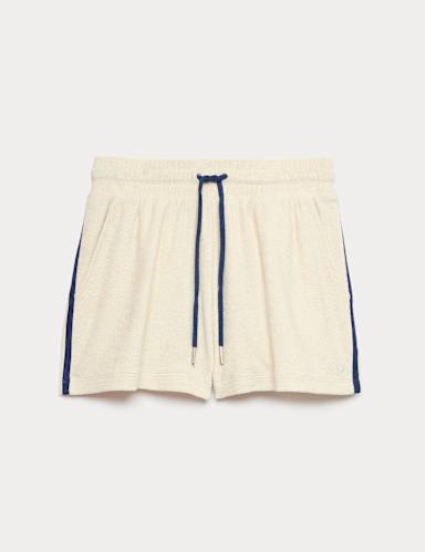 Cotton Rich Terry Towelling Shorts.