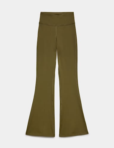 Essential High Waisted Flared Leggings.