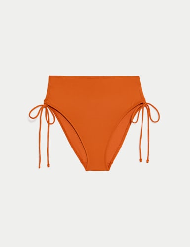 Tummy Control High Waisted Bikini Bottoms.