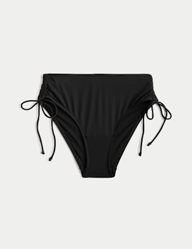 Tummy Control High Waisted Bikini Bottoms.
