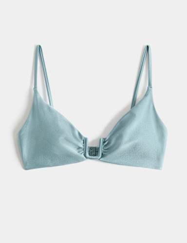 Sheen Padded U-Wire Bikini Top.
