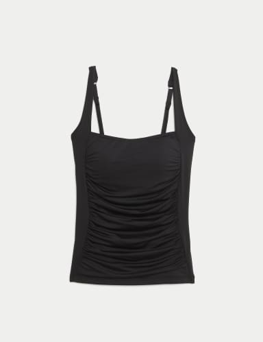 360 Tummy Control Square Neck Tankini Top.