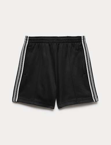 Cotton Rich Side Stripe Shorts.