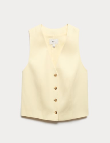 Cropped Waistcoat.