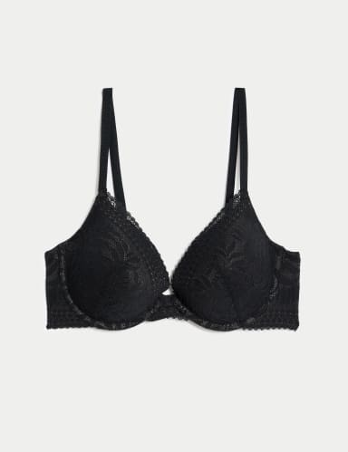 Flexifit™ Lace Wired Push-Up Bra A-E.