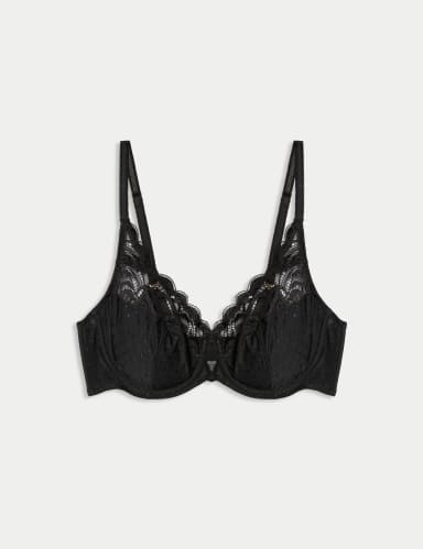Amelia Lace Wired Full Cup Bra (A-E).