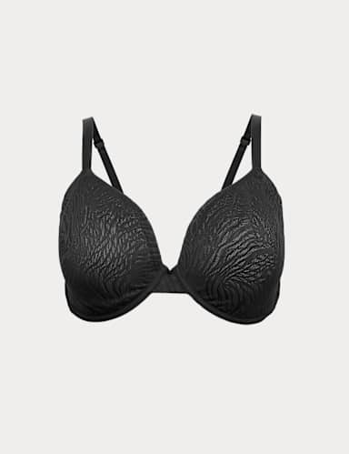 Body Lace Wired Demi Cup Bra (F+).
