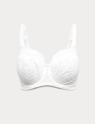 Mesh Wired Extra Support Bra (F-J).