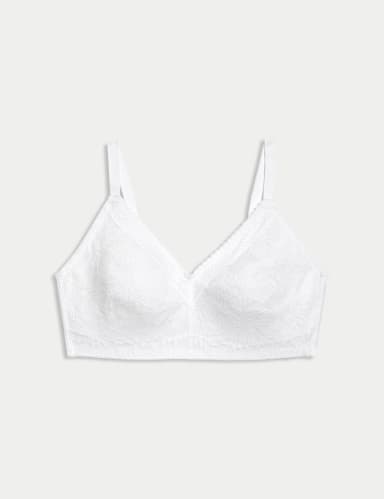 Flexifit™ Lace Non Wired Minimiser Bra C-H