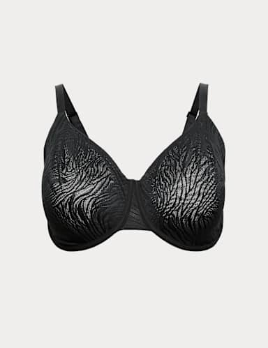 Body Lace Wired Minimiser Bra (C-H).