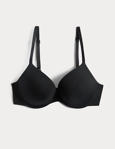 Body Invisibles™ Wired Push Up Plunge Bra (A-E).