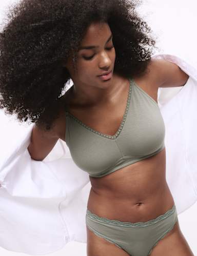3pk Non Wired Full Cup Bras.
