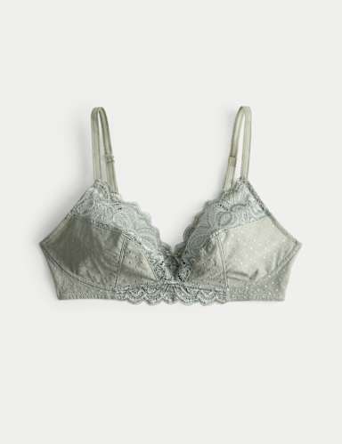 Amelia Lace Non Wired Full Cup Bra (A-E).