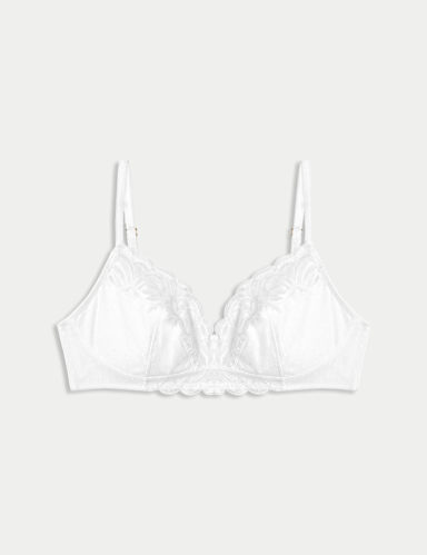 Amelia Lace Non Wired Full Cup Bra (A-E).