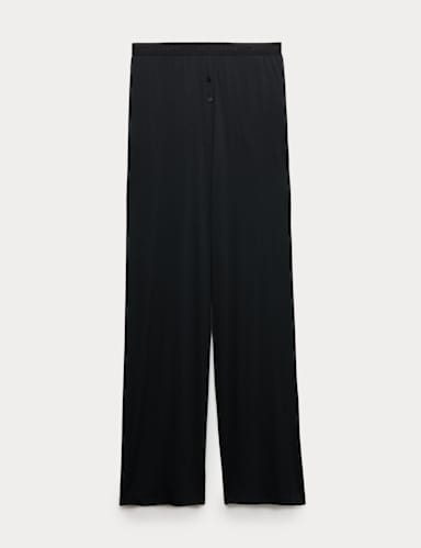 Jersey Wide Leg Pyjama Bottoms.