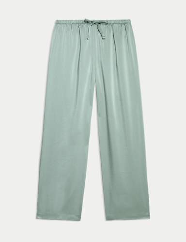 Dream Satin™ Wide Leg Pyjama Bottoms.