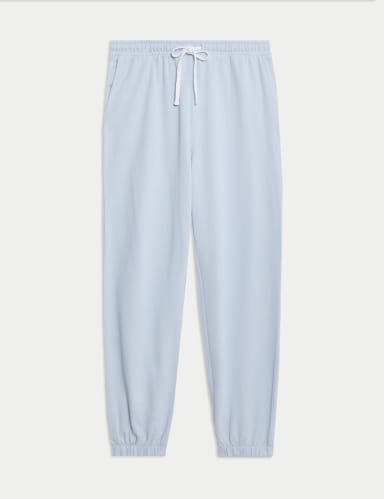 Pure Cotton Loopback Pyjama Bottoms.
