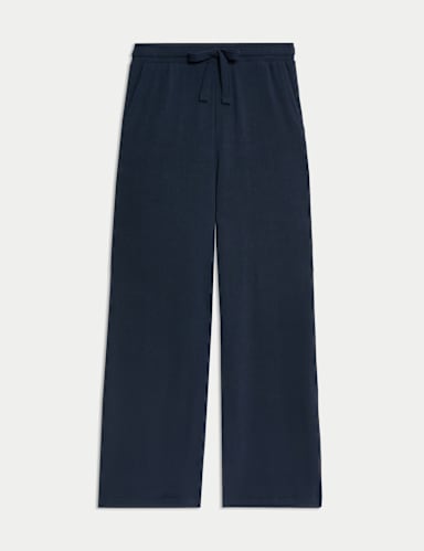 Wide Leg Pyjama Bottoms.