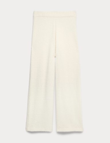 Feather Knit Wide Leg Pyjama Bottoms.