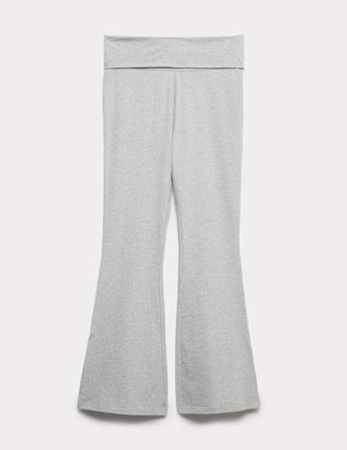 Cotton Rich Flared Lounge Joggers.