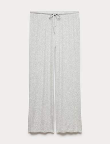 Modal Rich Ribbed Pyjama Bottoms.
