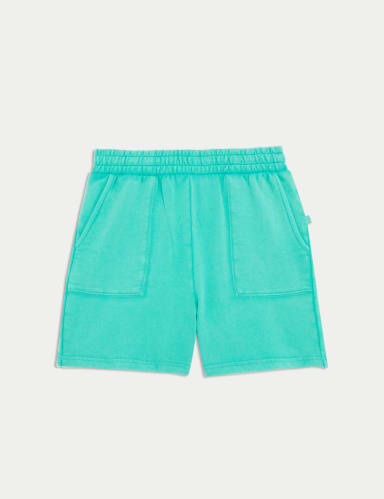 Pure Cotton Loopback Shorts.